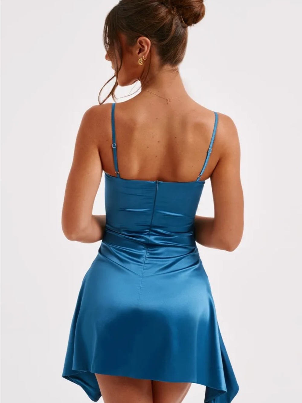 Babyboo Zahra Mini Dress in Teal - Picture 2 of 10